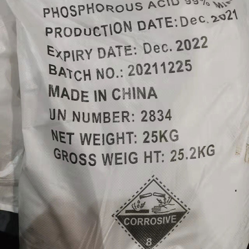 PPA H3PO3 Chemical Additives Name Phosphorous Acid For Production Fungicides