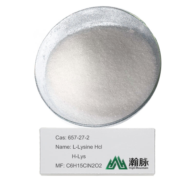 L-Lysine 98.5% 657-27-2 C6H15ClN2O2 H-Lys Feed Additive Distributors