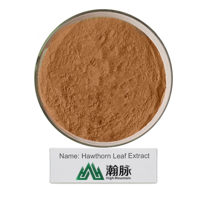 Plant Organic Hawthorn Leaf Extract Hawthorn Brown Powder
