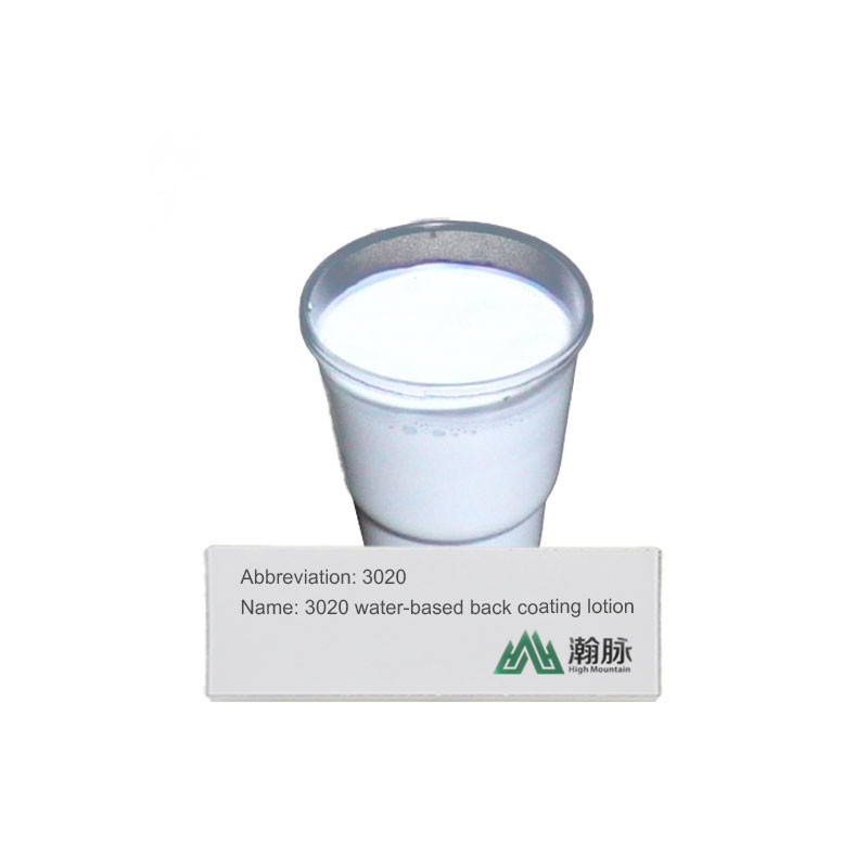 3020 Waterborne Modified Acrylic Resin Emulsion Back Coating Lotion For High Grade Packing