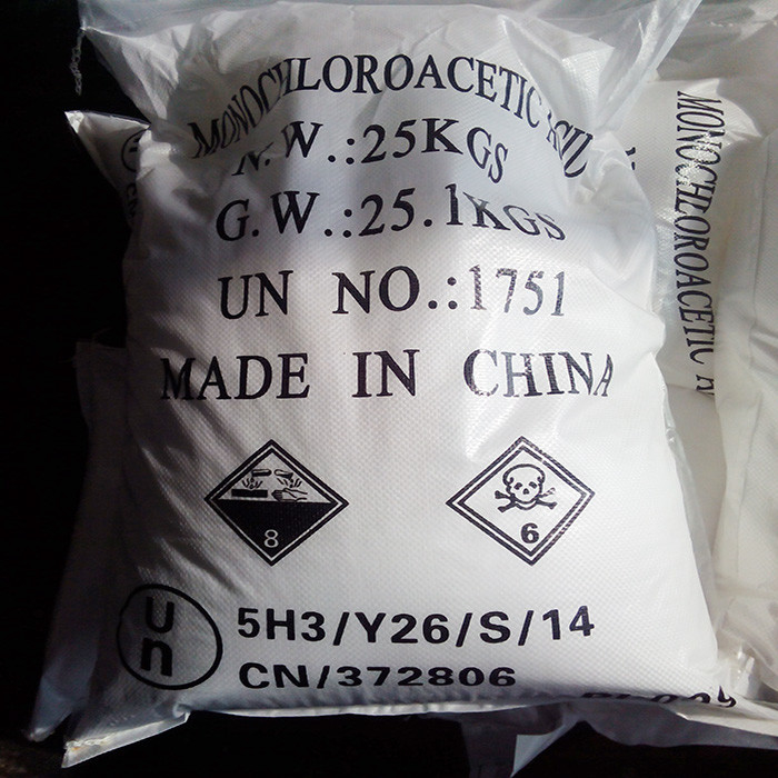 Monochloroacetic Acid (MCAA) 79-11-8 ClCH2CO2H Chloroacetic Acid 2915400090 Pesticide Intermediates