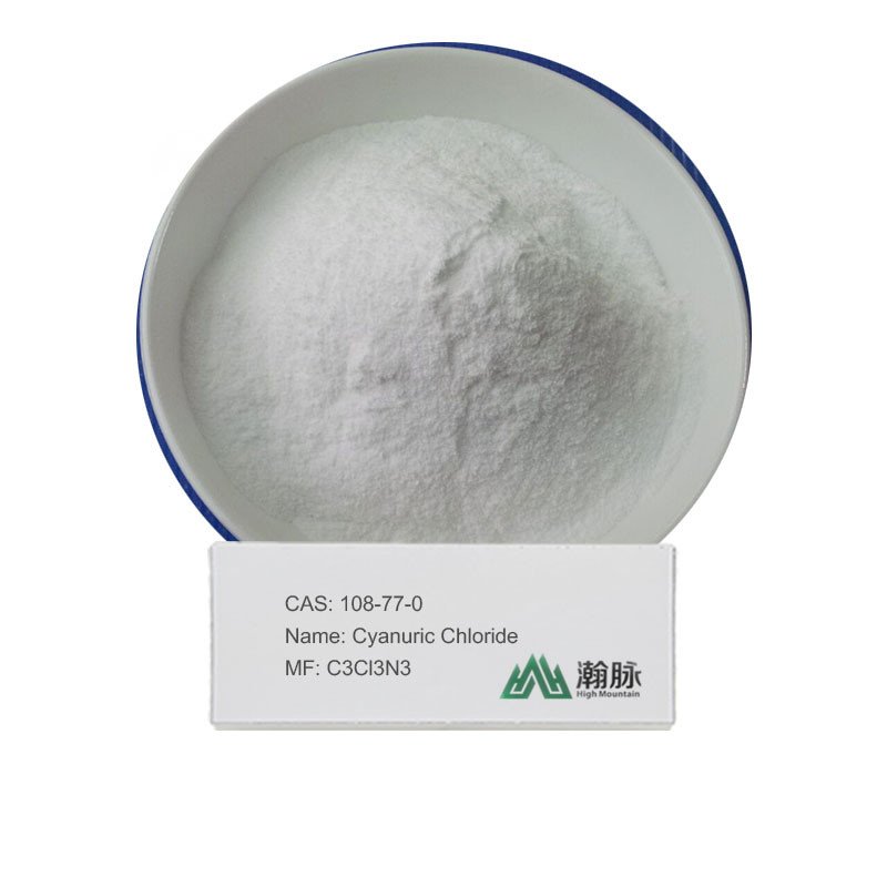 Cyanuric Chloride CAS 108-77-0 C3Cl3N3 3-Chloropivalic Chloride Paraquat Atrazine Glyacetonephosate
