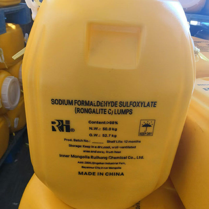 Sodium Formaldehyde Sulphoxylate (SFS/Rongalite) CAS 149-44-0 & 6035-47-8 Textile Bleaching & Polymerization Agent