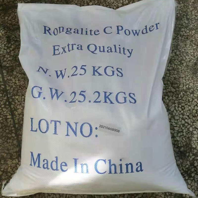 Rongalite/SFS Sodium Formaldehyde Sulphoxylate CAS 6035-47-8,149-44-0 High-Purity Reducing Agent for Industrial Use