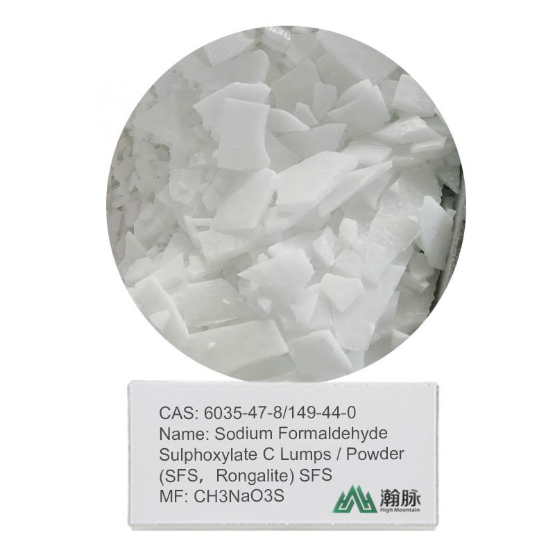 High-Quality SFS (Rongalite) Sodium Formaldehyde Sulphoxylate CAS 6035-47-8 & 149-44-0 Water-Soluble Reducing Compound