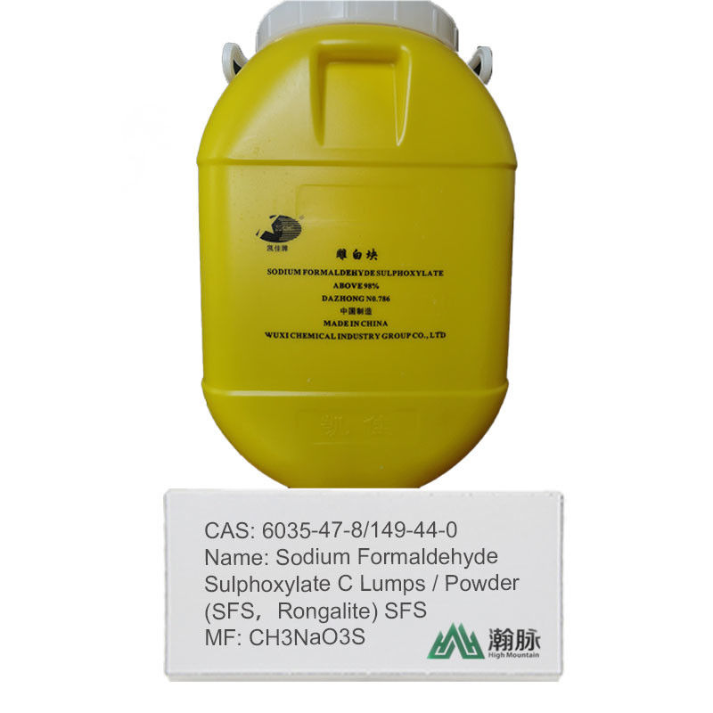 Industrial Rongalite & SFS Supplier Sodium Formaldehyde Sulphoxylate CAS 149-44-0/6035-47-8 Textile & Leather Processing Agent