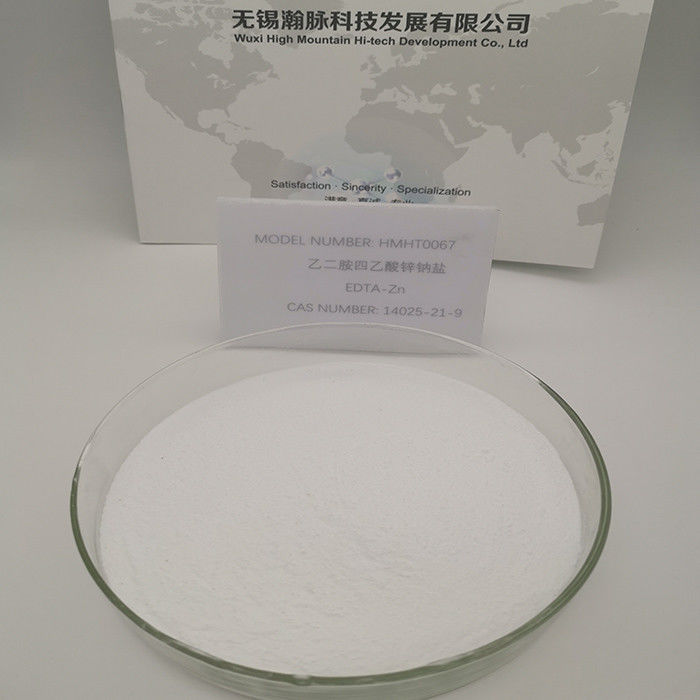 CAS 14025-21-9 Zinc Disodium EDTA ZnNa2  White Crystalline Powder