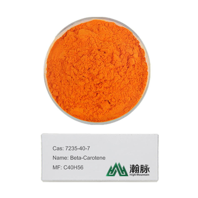 Beta-Carotene CAS 7235-40-7 C40H56 B-Carotene C.I. Food Orange 5 Provitanin A