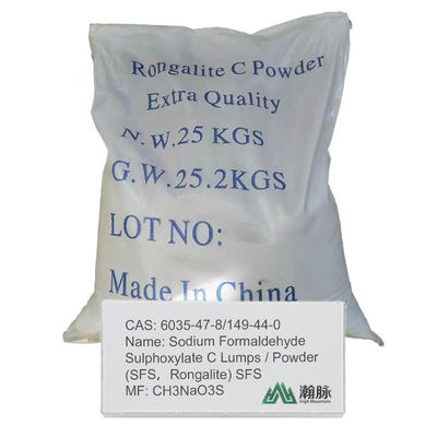 Multi-Application SFS Chemical Sodium Formaldehyde Sulphoxylate (CAS 6035-47-8) / Rongalite (149-44-0) 99% Purity