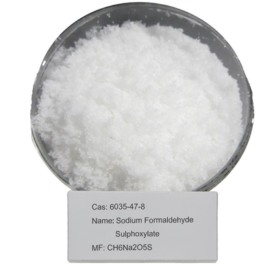 Antioxidant Sodium Formaldehyde Sulfoxylate CAS 6035-47-8 Pressure Stable